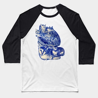 Blue cats Baseball T-Shirt